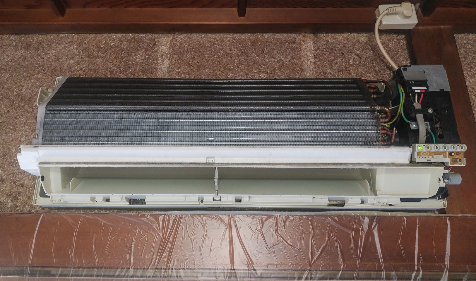 エアコン掃除後